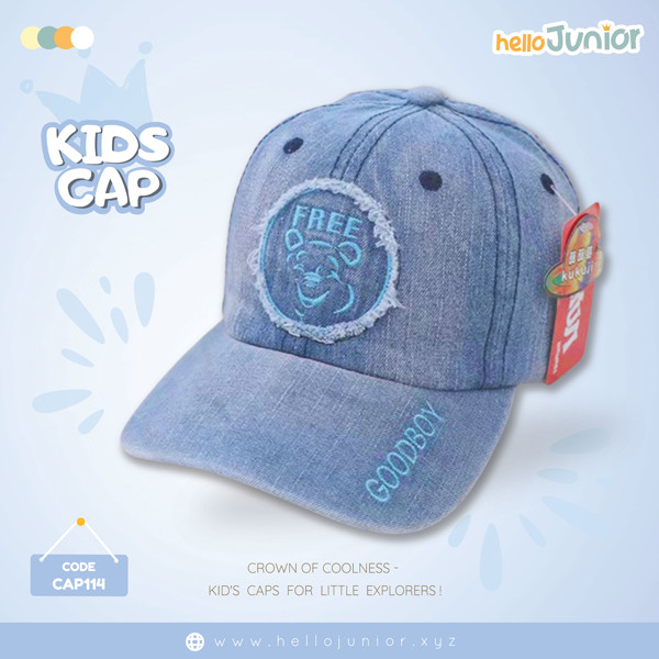 Stylish multicolor cap for kids / Baby cap , 03-08 years