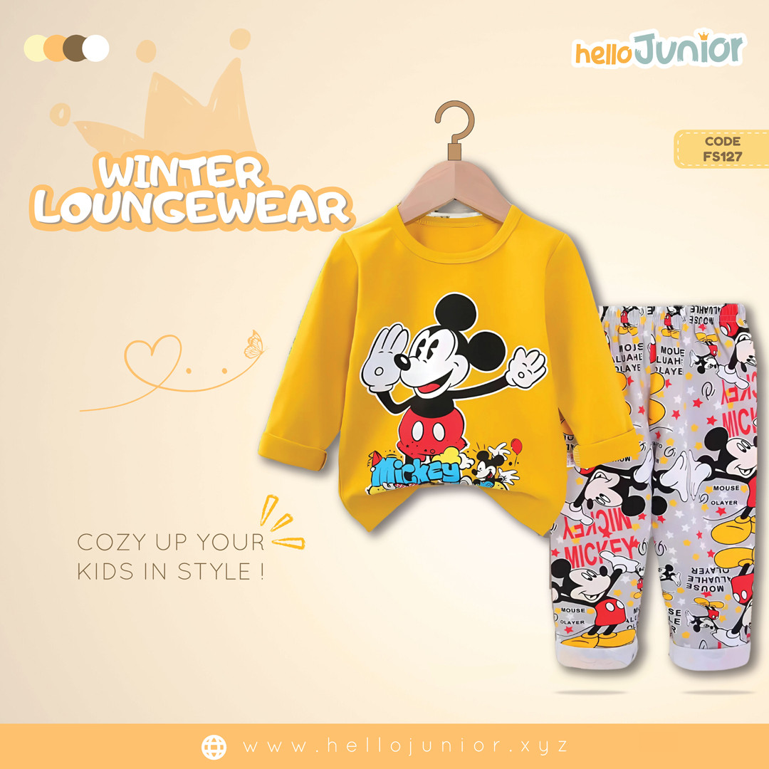 Hello Junior Kids Winter Full-Sleeve Dress for 06 Months to 11 Years, Kids Winter Full Sleeve Wear