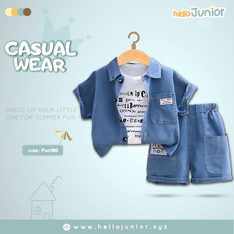 Hello Junior Kids Casual Wear / Dress for 6 Months to 5 Years