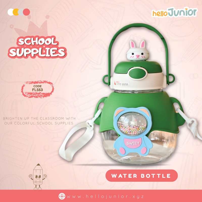 Stainless Large Capacity Cartoon Kettle Student Cup , BPA Free