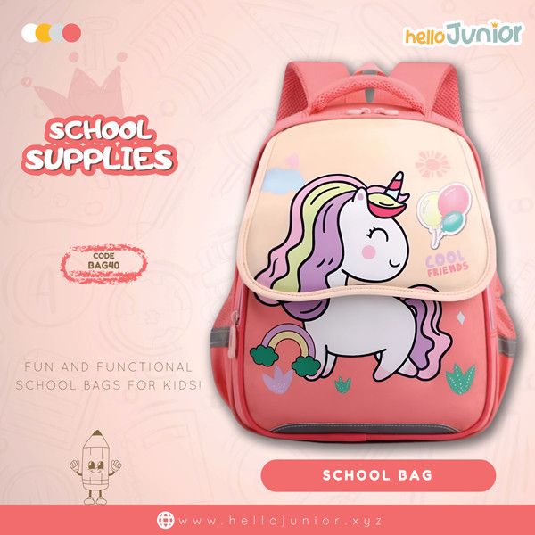 Bag for kids / School Bag for Kids, Multicolor