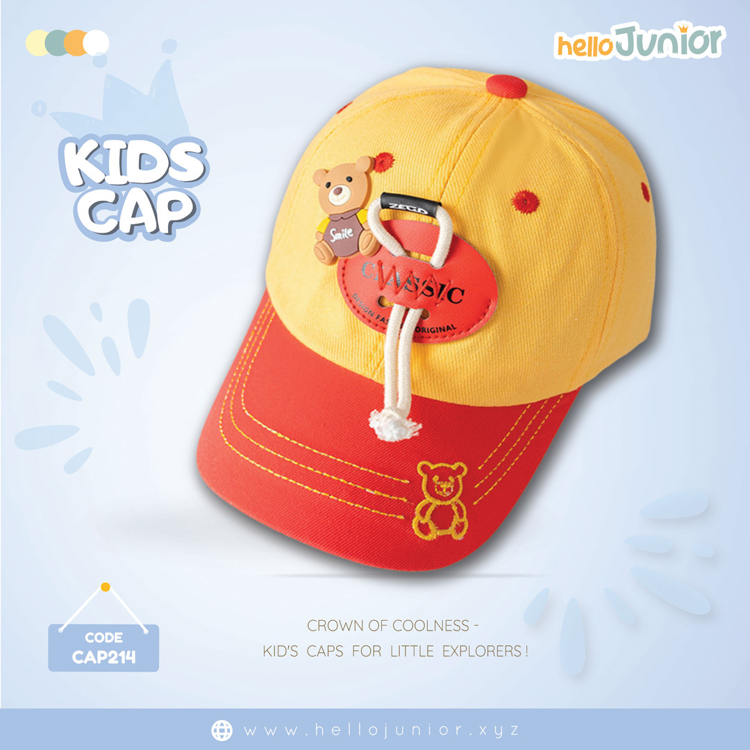 Stylish multicolor cap for kids / Baby cap , 03-08 years