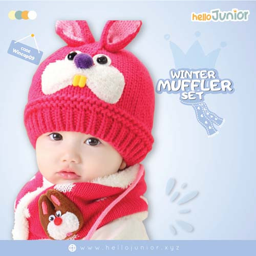 Hello Junior Woolen Cap (1-4 year) – Soft and Comfortable