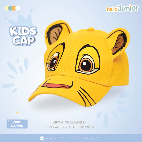 Stylish multicolor cap for kids / Baby cap , 03-08 years