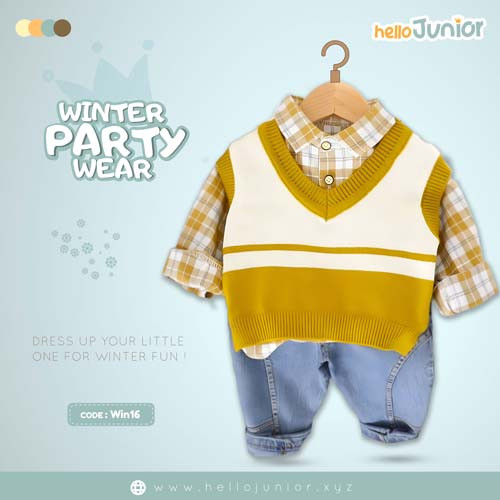 Winter Party Wear for Kids (6 Months - 6 Years)