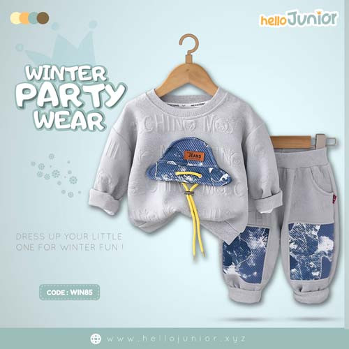 Winter Party Wear for Kids (6 Months - 6 Years)