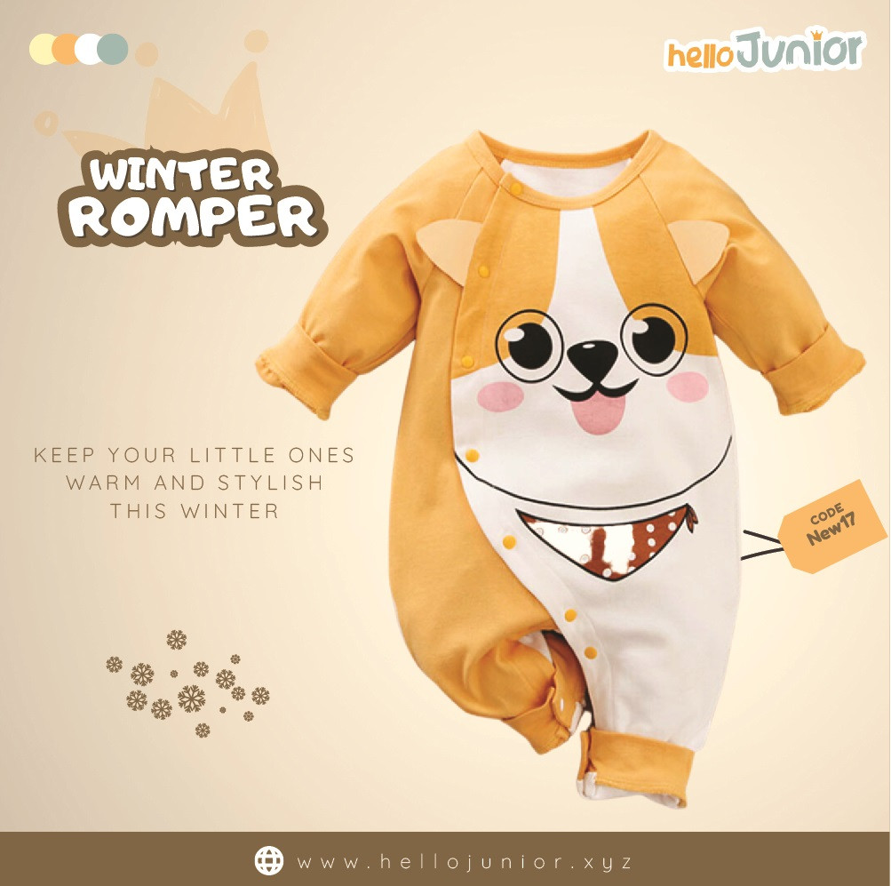 Winter Romper for kids , Newborns Wear