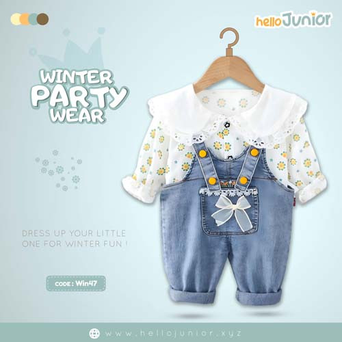 Winter Party Wear for Kids (6 Months - 6 Years)