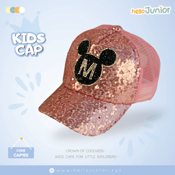 Stylish multicolor cap for kids / Baby cap , 03-08 years