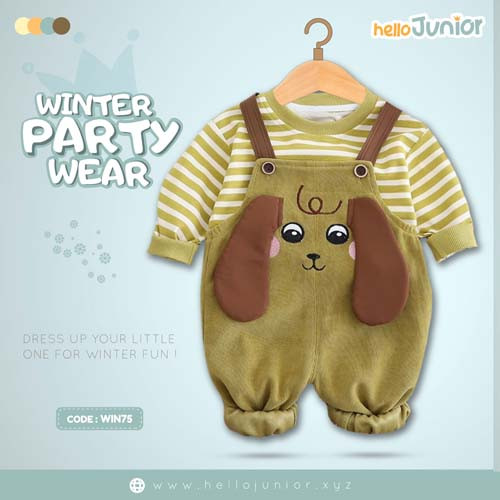 Winter Party Wear for Kids (6 Months - 6 Years)